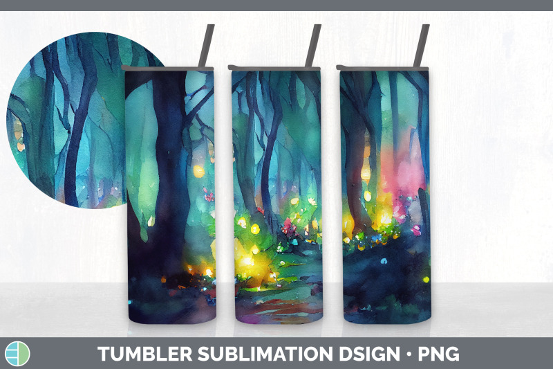 fairy-forest-tumbler-sublimation-bundle