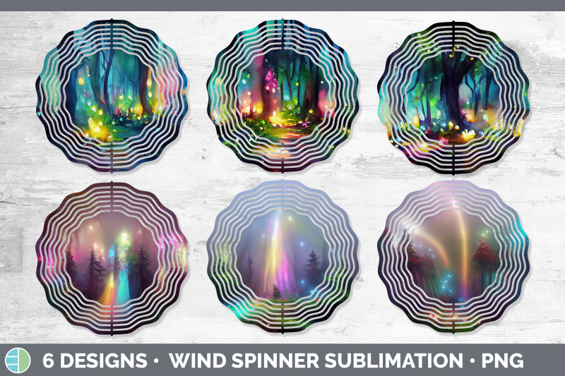 fairy-forest-wind-spinner-sublimation-designs-bundle