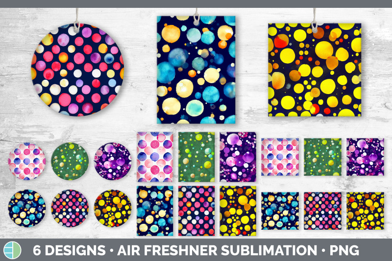 watercolor-polka-dots-air-freshener-sublimation-designs-bundle