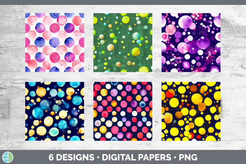 watercolor-polka-dots-backgrounds-digital-scrapbook-papers