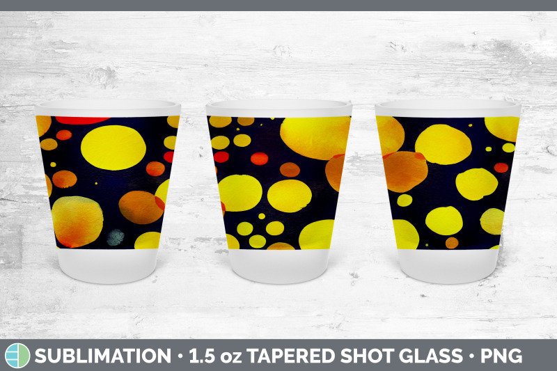 watercolor-polka-dots-shot-glass-sublimation-shot-glass-1-5oz-tapere