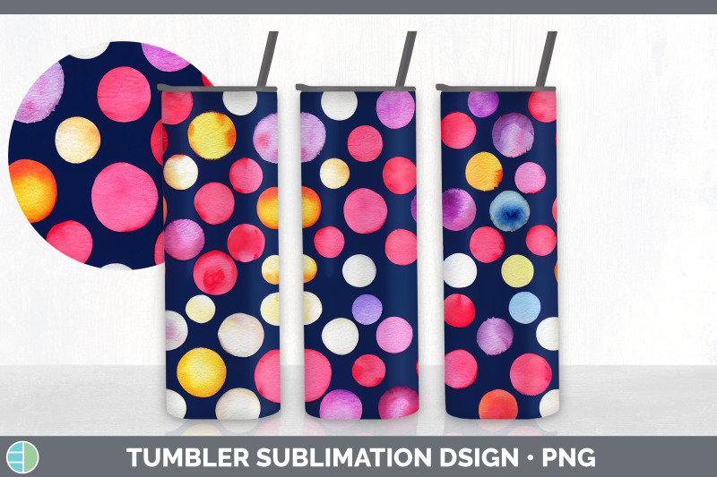 watercolor-polka-dots-tumbler-sublimation-bundle