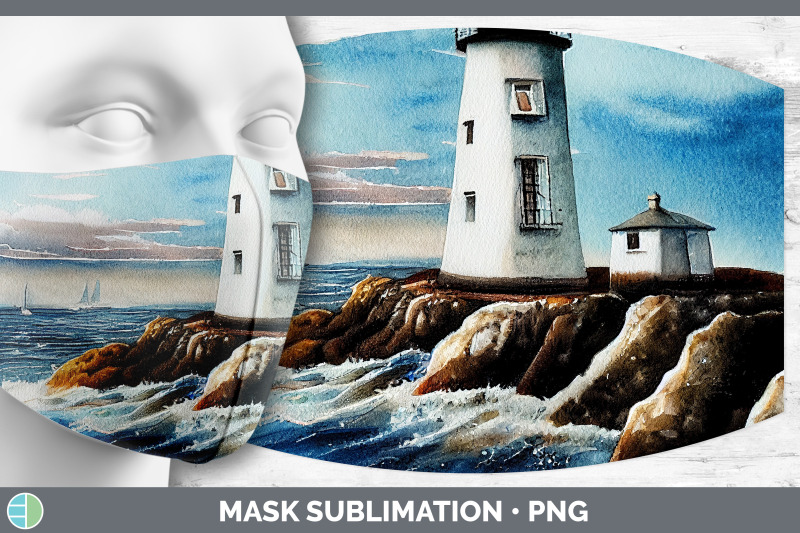 watercolor-lighthouse-mask-sublimation-bundle-face-mask-designs