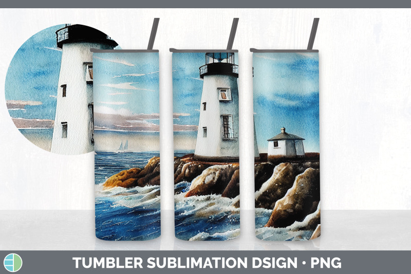 watercolor-lighthouse-tumbler-sublimation-bundle