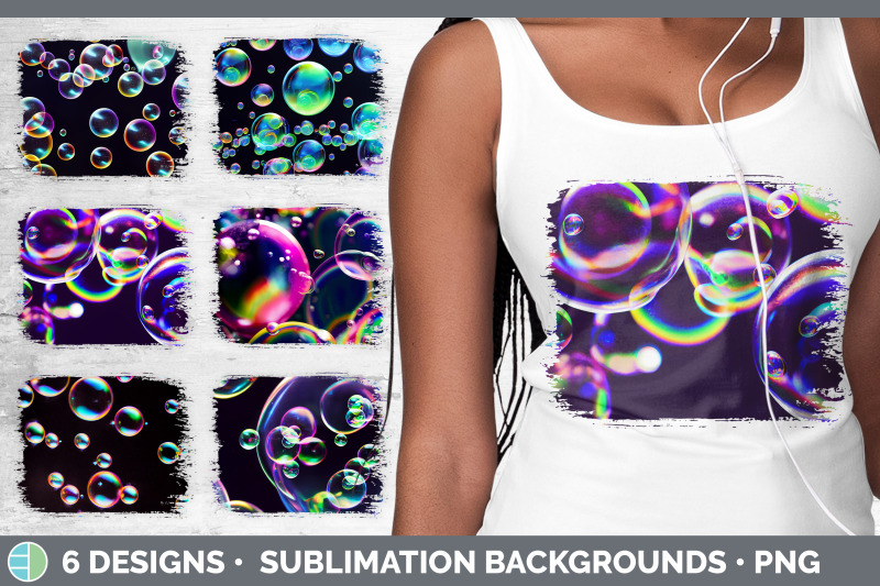 bubbles-distressed-sublimation-background-panel