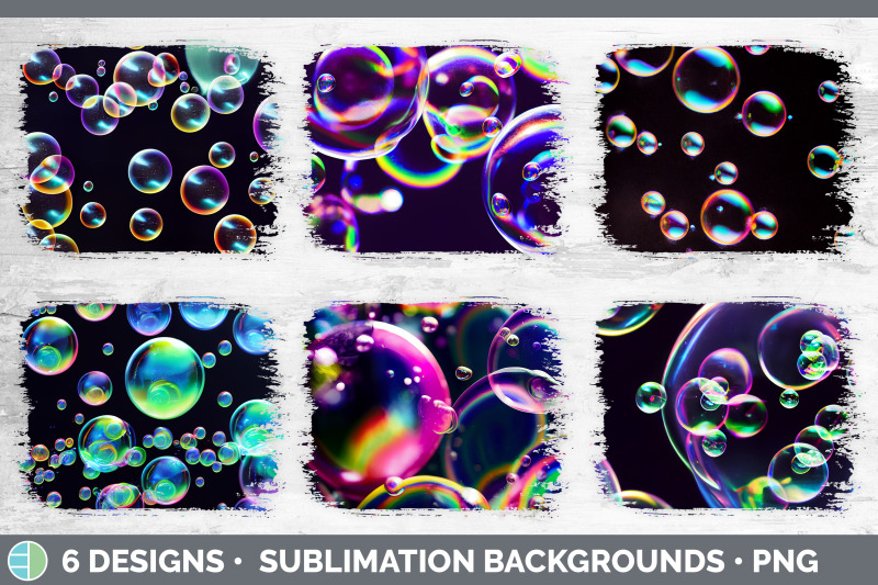 bubbles-distressed-sublimation-background-panel