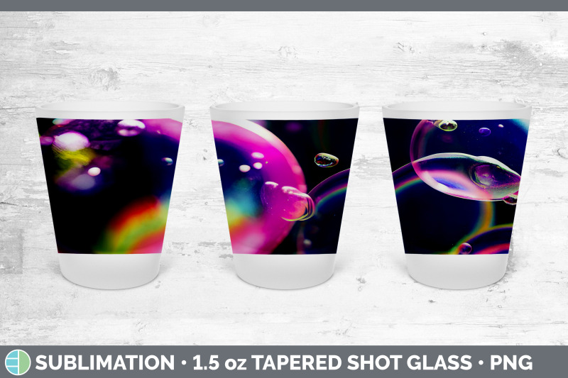 bubbles-shot-glass-sublimation-shot-glass-1-5oz-tapered