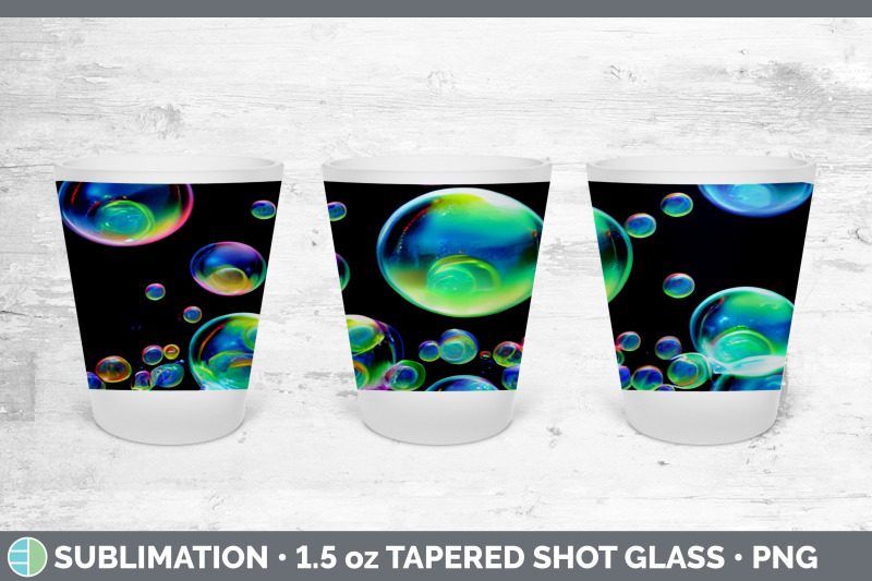 bubbles-shot-glass-sublimation-shot-glass-1-5oz-tapered