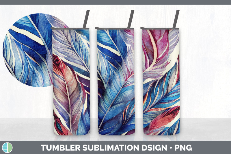 feathers-tumbler-sublimation-bundle