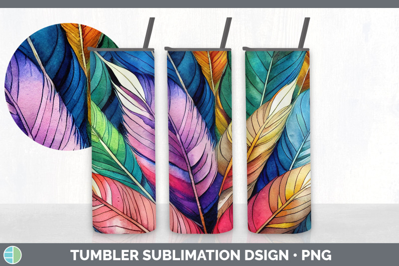 feathers-tumbler-sublimation-bundle