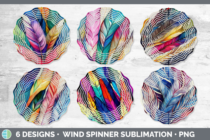 feathers-painted-wind-spinner-sublimation-designs-bundle