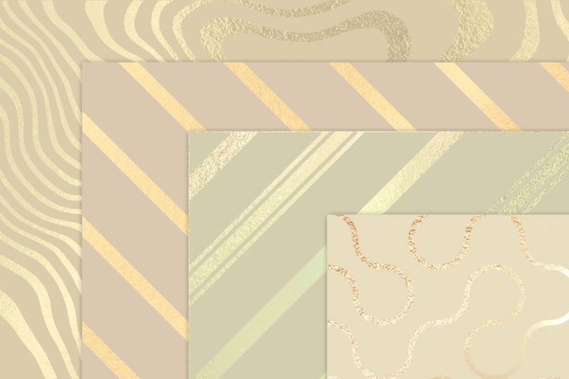 set-of-13-light-beige-splendor-digital-papers-luxurious-metallic