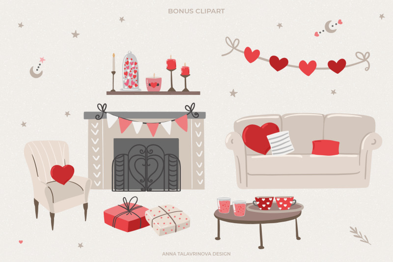boho-valentine-039-s-day-pattern-and-clipart