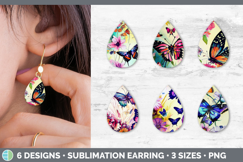 butterflies-teardrop-earring-sublimation-designs-bundle