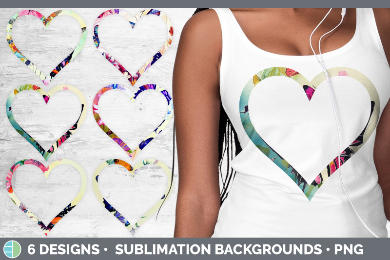 butterflies-heart-frame-clipart-sublimation-designs