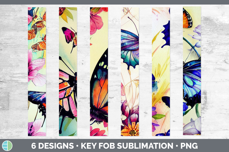 butterflies-key-fob-wristlet-sublimation