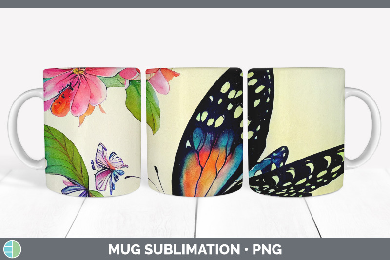 butterflies-mug-sublimation-coffee-cup-designs-png