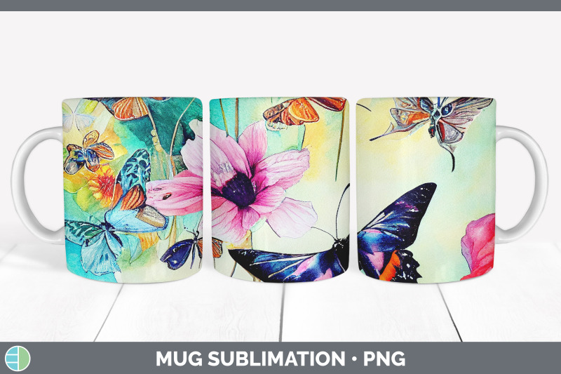 butterflies-mug-sublimation-coffee-cup-designs-png