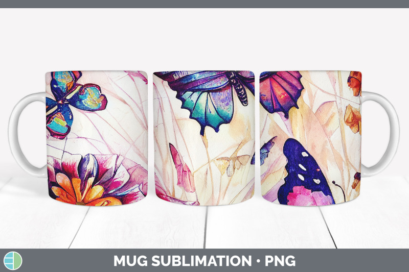 butterflies-mug-sublimation-coffee-cup-designs-png