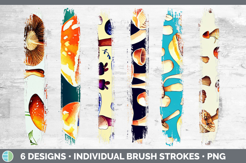 mushrooms-brush-strokes-png-sublimation-designs