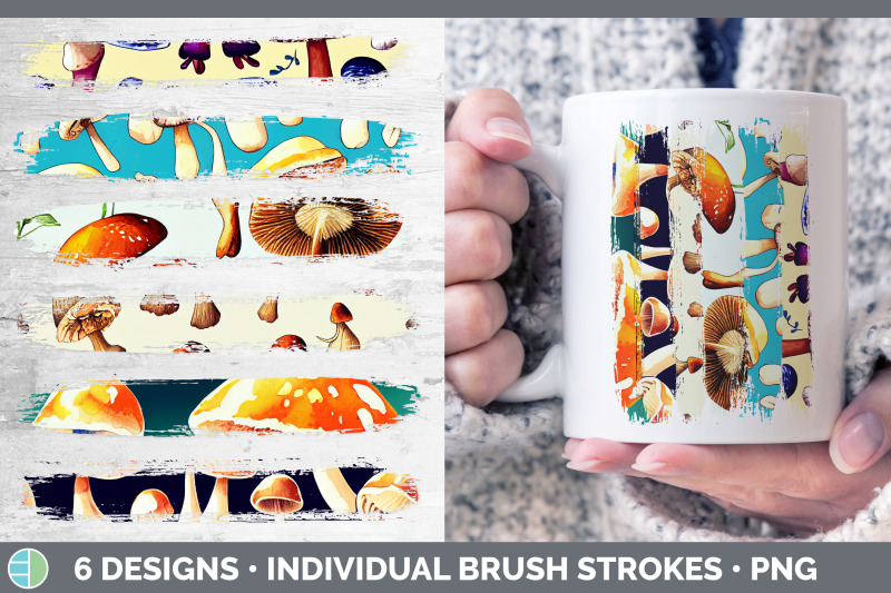 mushrooms-brush-strokes-png-sublimation-designs