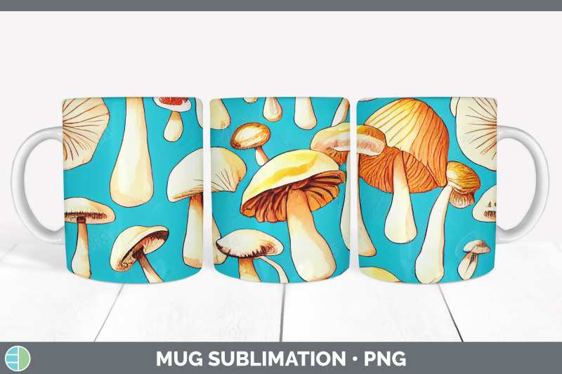 mushrooms-mug-sublimation-coffee-cup-designs-png