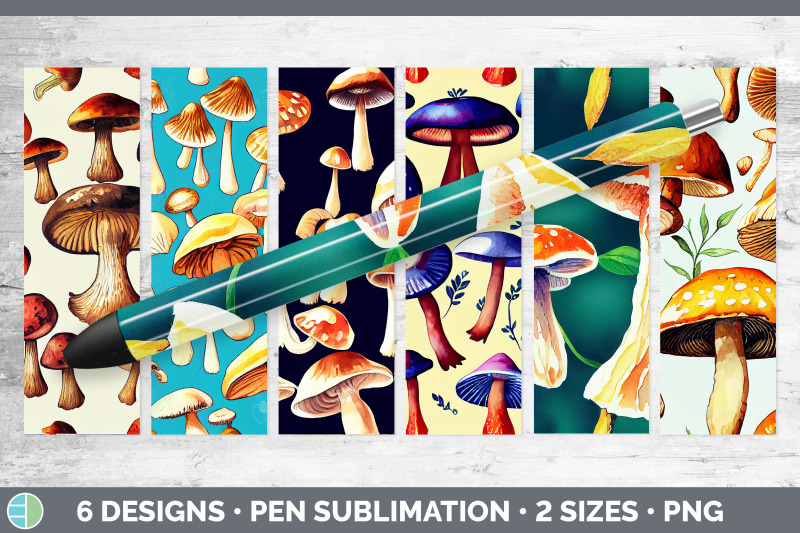 mushrooms-pen-wraps-epoxy-sublimation-bundle