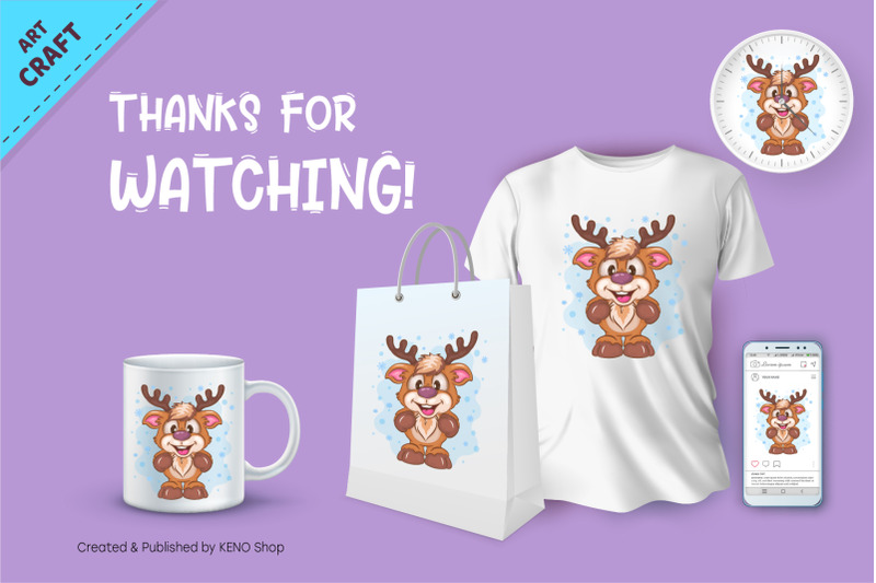 cute-cartoon-deer-clipart