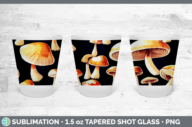 mushrooms-shot-glass-sublimation-shot-glass-1-5oz-tapered