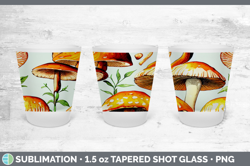 mushrooms-shot-glass-sublimation-shot-glass-1-5oz-tapered