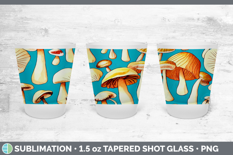 mushrooms-shot-glass-sublimation-shot-glass-1-5oz-tapered