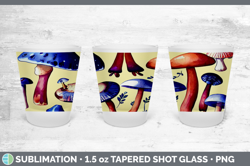 mushrooms-shot-glass-sublimation-shot-glass-1-5oz-tapered