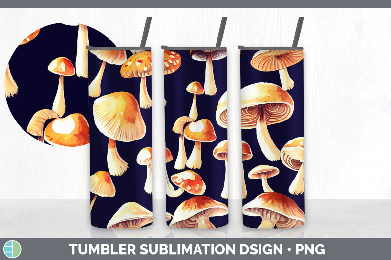 mushrooms-tumbler-sublimation-bundle