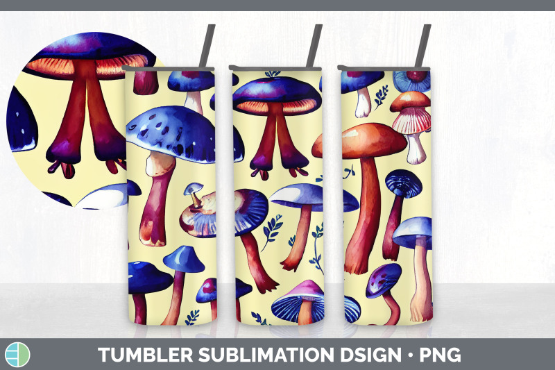 mushrooms-tumbler-sublimation-bundle