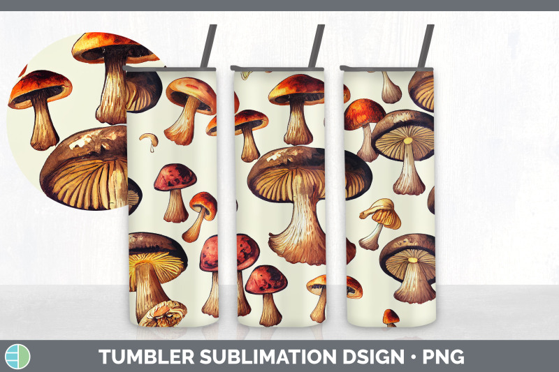 mushrooms-tumbler-sublimation-bundle