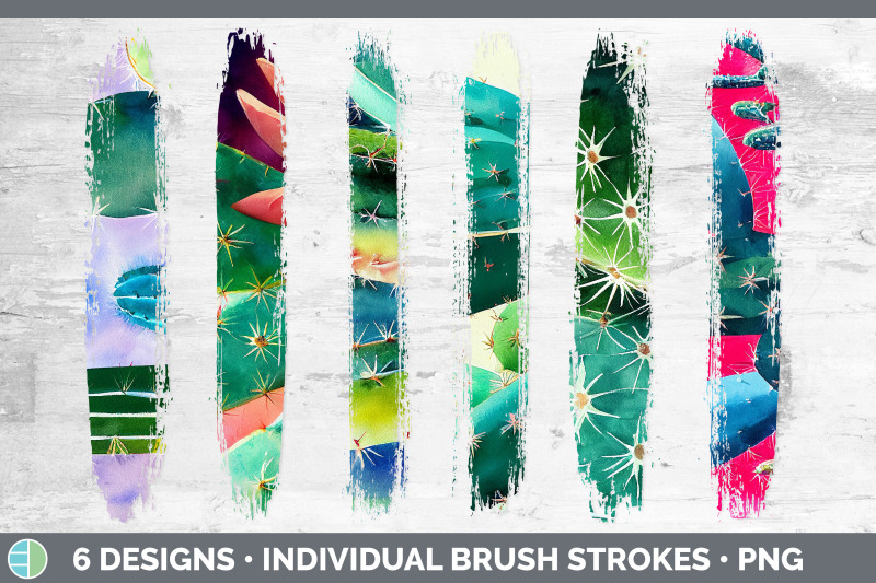 cactus-brush-strokes-png-sublimation-designs