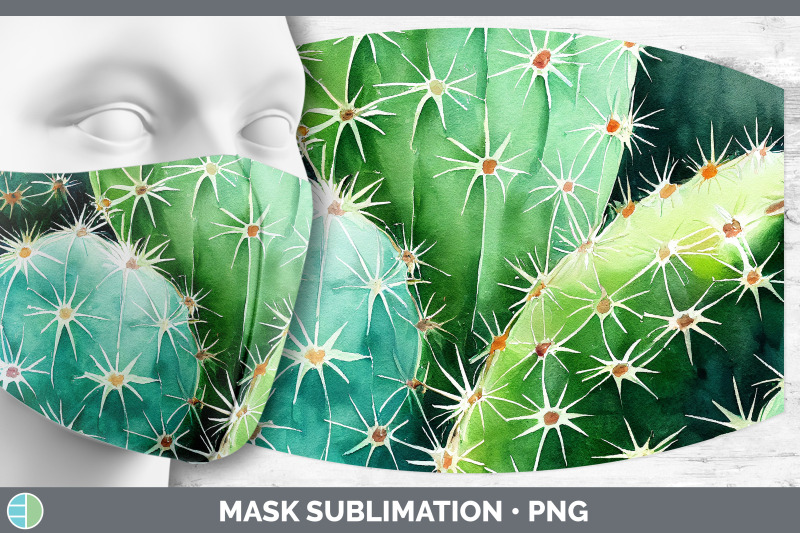 cactus-mask-sublimation-bundle-face-mask-designs