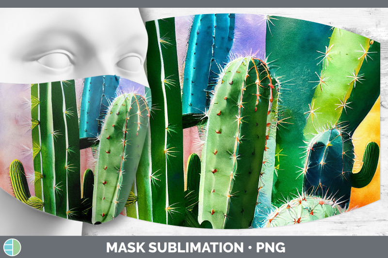 cactus-mask-sublimation-bundle-face-mask-designs