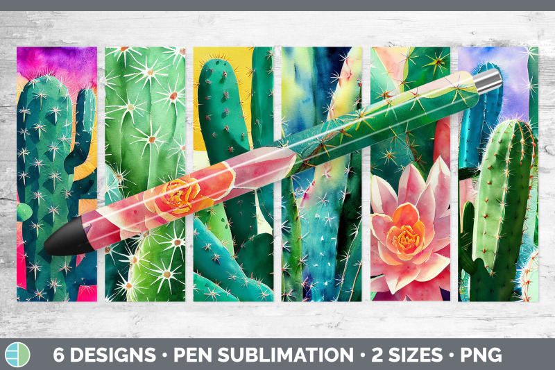 cactus-pen-wraps-epoxy-sublimation-bundle