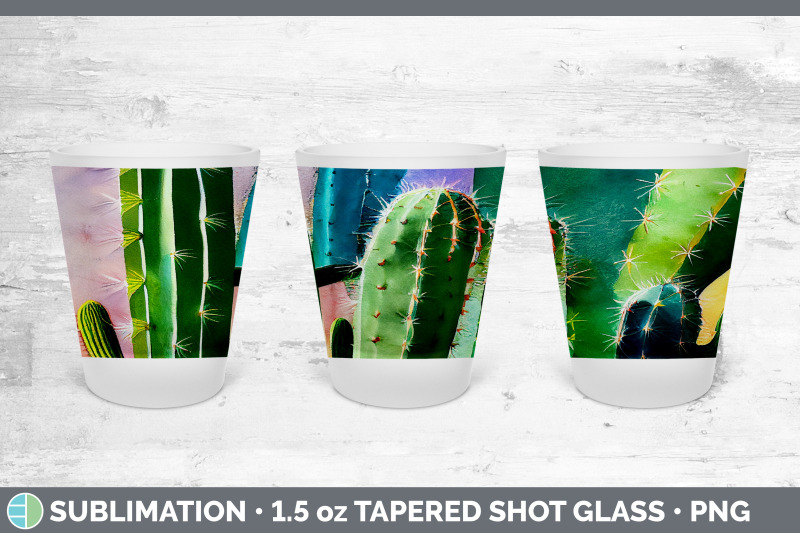 cactus-shot-glass-sublimation-shot-glass-1-5oz-tapered