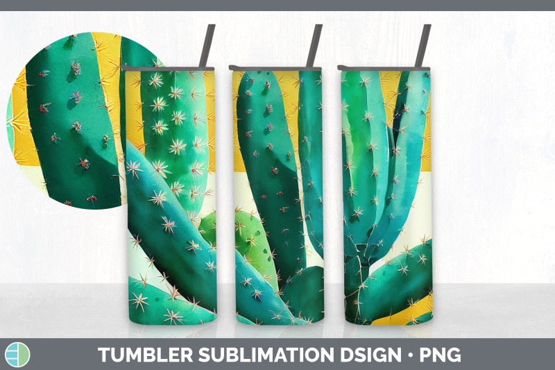 cactus-tumbler-sublimation-bundle