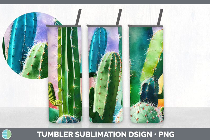 cactus-tumbler-sublimation-bundle