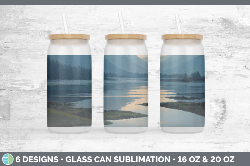 lake-glass-can-sublimation-beer-mason-jar