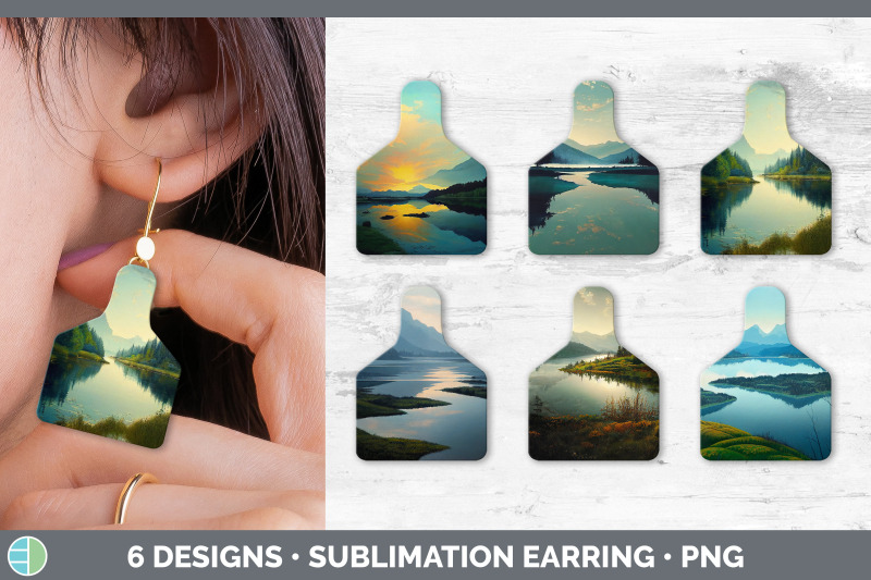 lake-cow-tag-earring-sublimation-cattle-ear-tag