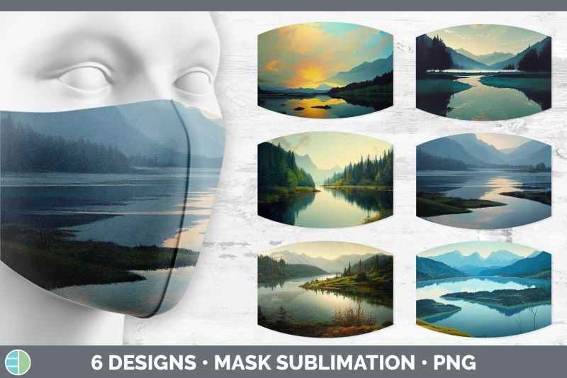 lake-mask-sublimation-bundle-face-mask-designs