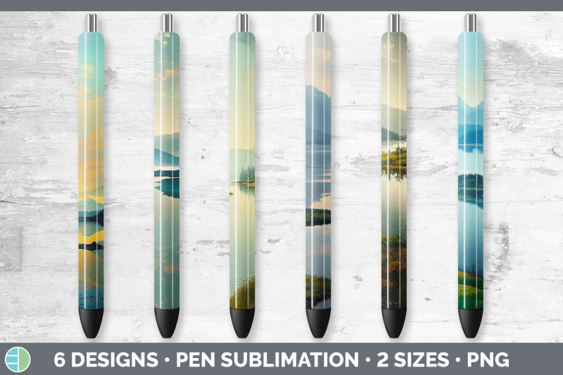 lake-pen-wraps-epoxy-sublimation-bundle