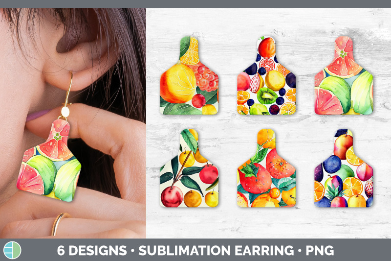 fruit-cow-tag-earring-sublimation-cattle-ear-tag