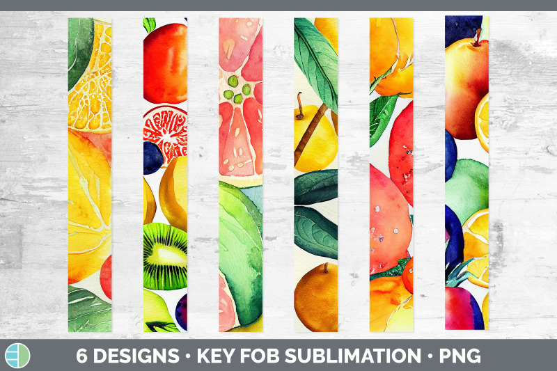 fruit-key-fob-wristlet-sublimation