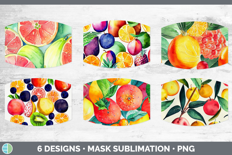 fruit-mask-sublimation-bundle-face-mask-designs