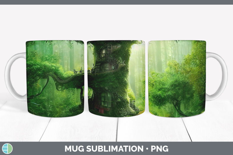 tree-house-mug-sublimation-coffee-cup-designs-png